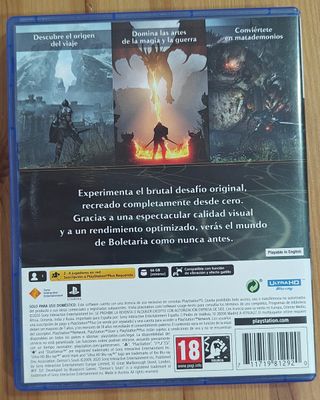 Demon's Souls – PS5 (físico, como nuevo)