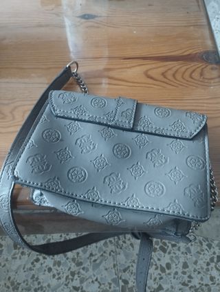 Bolso Guess Gris. Original. 