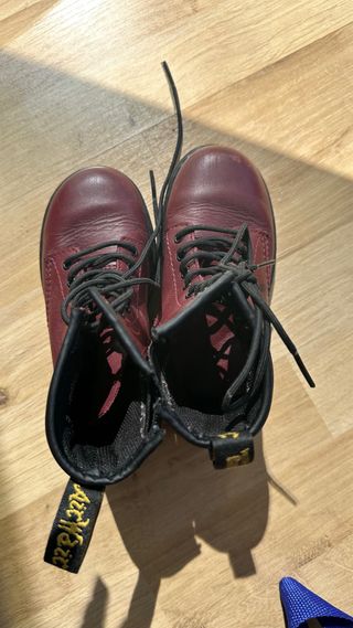 Stivali Dr. Martens Rossi