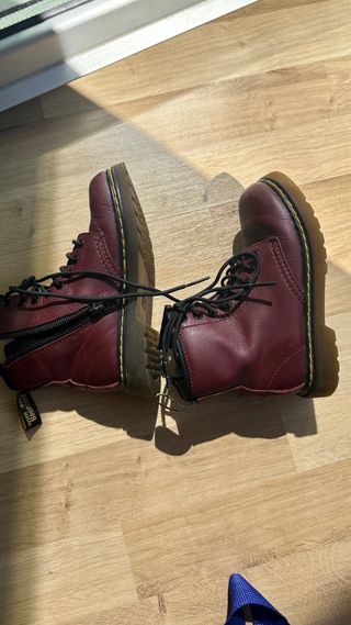 Stivali Dr. Martens Rossi