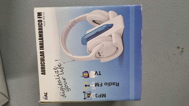 Auriculares Inalámbricos FM HAL WR-03