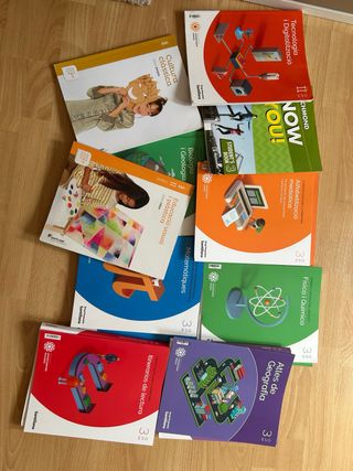 Libros 3r de la Eso