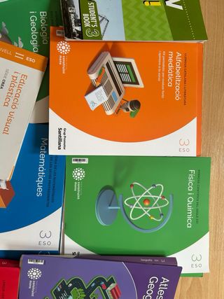 Libros 3r de la Eso