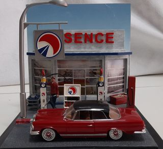 Gasolinera escala 1:43