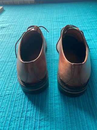 Zapatos Yanko Piel Marrón Talla 40