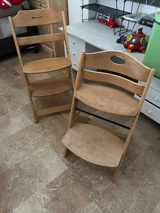 Trona de madera