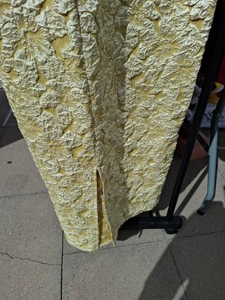 Vestido de fiesta amarillo