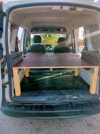 Mueble Camper y Colchón Viscolástica