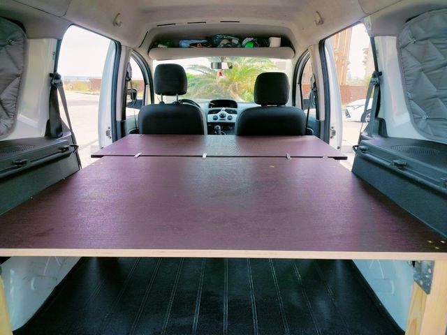 Mueble Camper y Colchón Viscolástica