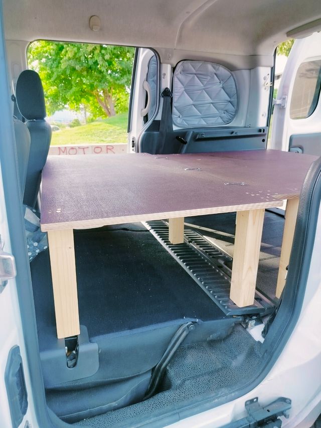 Mueble Camper y Colchón Viscolástica