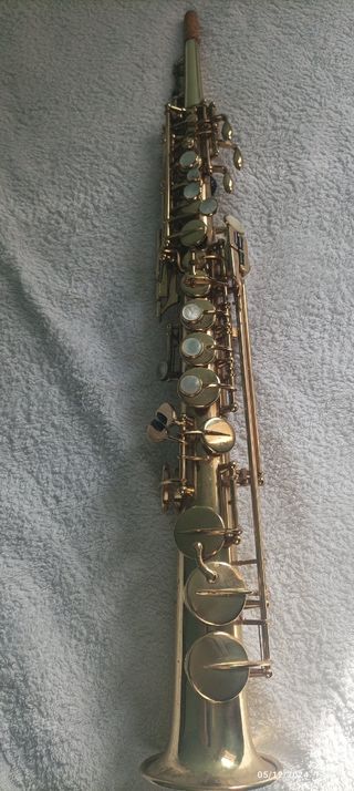 Saxofón Selmer Mark VI Soprano
AÑO 1975.