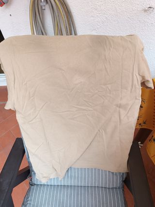 Camiseta Pull&Bear Beige Talla M