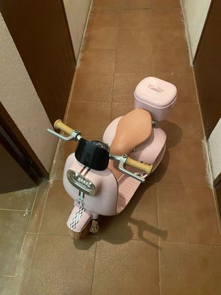 Moto Eléctrica Infantil Rosa Twinly
