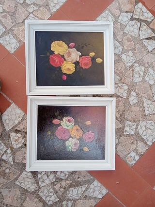 Quadri floreali vintage