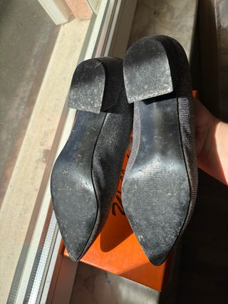 Scarpe décolleté argento numero 40