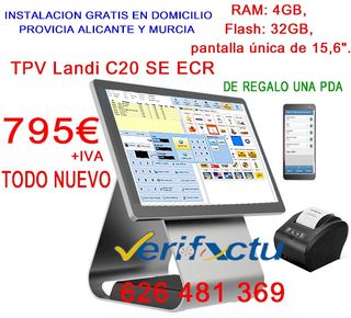 TPV Landi C20 SE ECR + PDA + Impresora