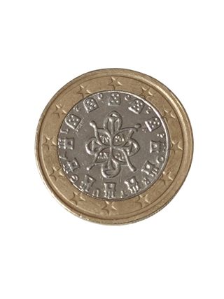 1€ Portugal 2002 — Sello Real, INCM - Circulada VF