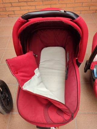 Conjunto Carrito Bebé Rojo Concord Neo