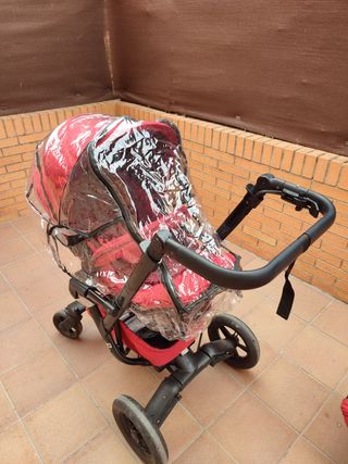 Conjunto Carrito Bebé Rojo Concord Neo