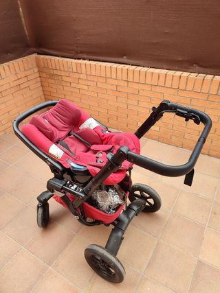 Conjunto Carrito Bebé Rojo Concord Neo