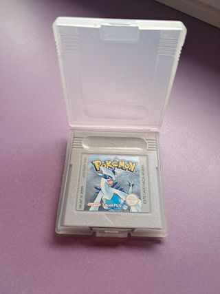 Juego Game Boy Pokémon Edición Plata