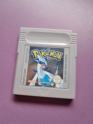 Juego Game Boy Pokémon Edición Plata