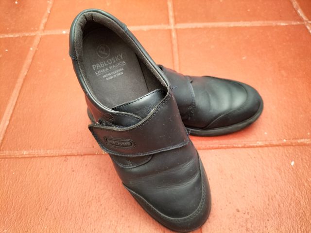 Zapatos Pablosky Escolares Azul Marino 41