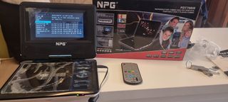 Reproductor DVD TDT Portátil NPG