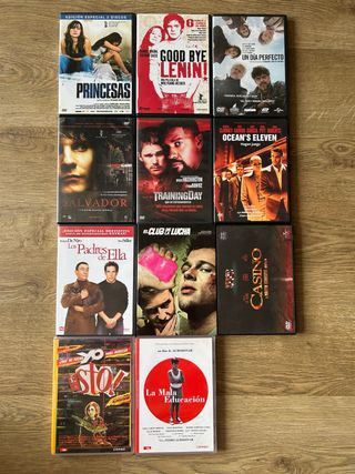 Lote 11 Películas DVD (Español)