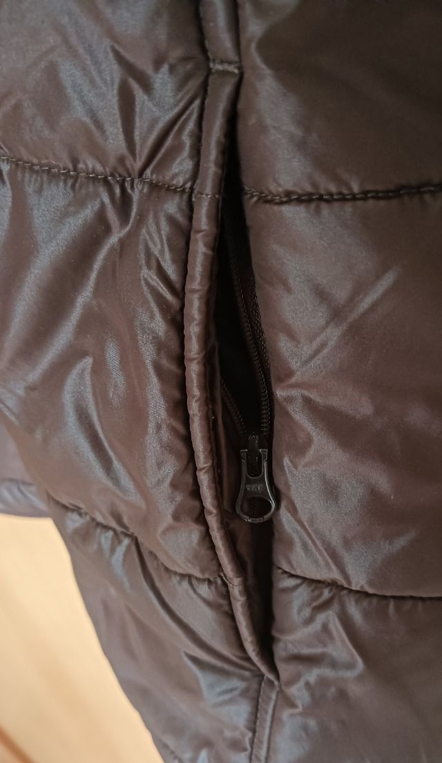 Cazadora acolchada mujer Quechua marrón