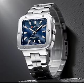 Reloj CURREN Hombre Esfera Azul Acero