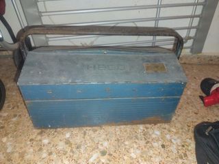 Caja de herramientas vintage HECO