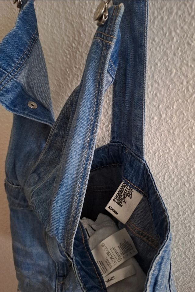 Peto vaquero niña bordado calado✅️Muy Nuevo