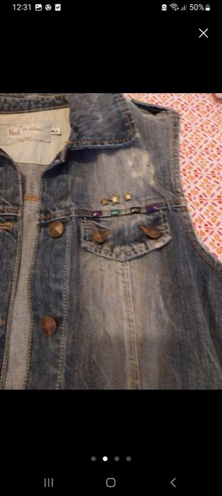 Chaleco vaquero Red C Denim Talla M