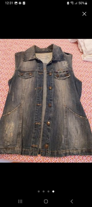 Chaleco vaquero Red C Denim Talla M
