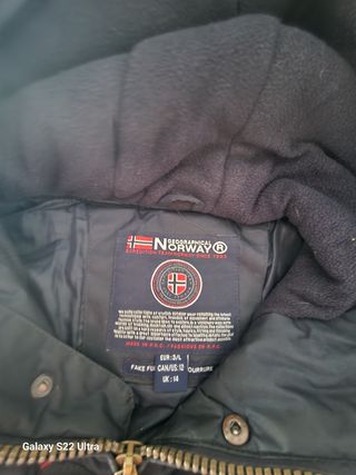 Parka Geographical Norway Caballero Azul