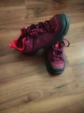 Zapatillas montaña niña talla 35