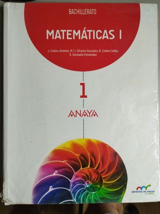 Matemáticas I.