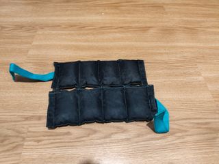 Juego de pesas y accesorios fitness