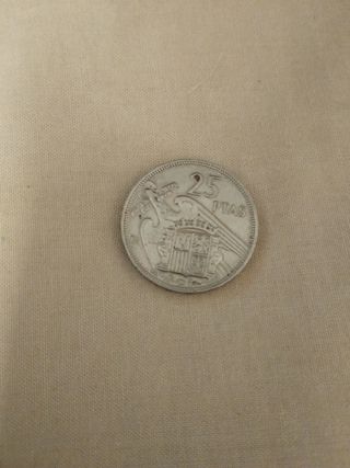 25 Pesetas Serie BA 1957