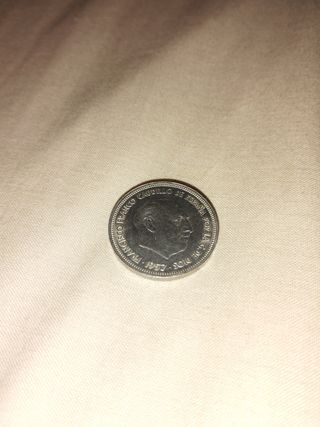 25 Pesetas Serie BA 1957