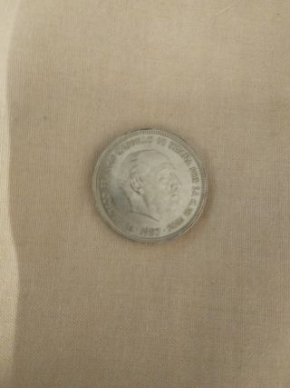25 Pesetas Serie BA 1957