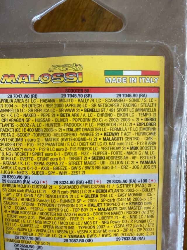 Molla Variatore Malossi Rinforzata Aprilia Piaggio