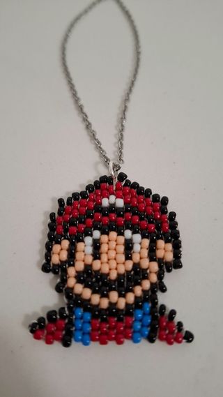 Colgante de mostacillas (sin cadena)