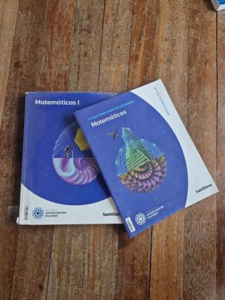 MATEMATICAS I 1 BACHILLERATO CONSTRUYENDO MUNDOS