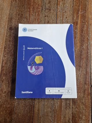 MATEMATICAS I 1BTO CONSTRUYENDO MUNDOS