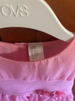 Abito bambina rosa OVS 18-24 mesi