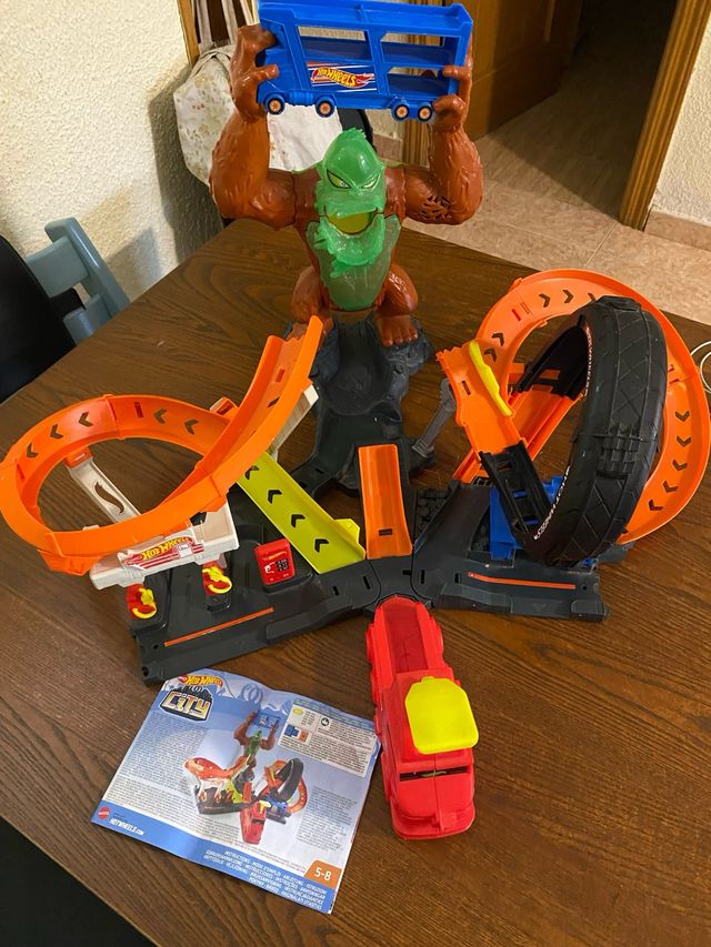 Circuito Gorila Tóxico Hot Wheels