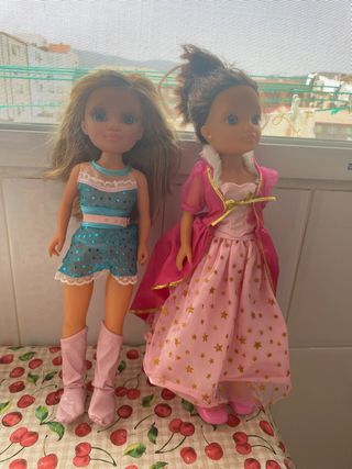 Nancy Princesa y Nancy Patinadora