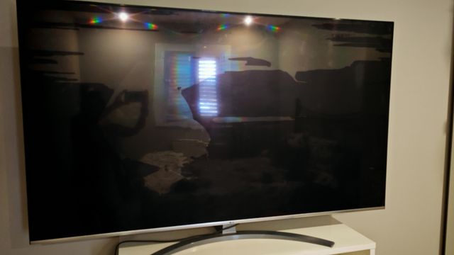 Televisor LG Negro ROTA para piezas